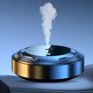 Nuevas Ideas de productos innovadores 2024 Smart Air Aroma Ambientador de perfume de lujo Wireless Motion Essential Car Mist Difusor con caja