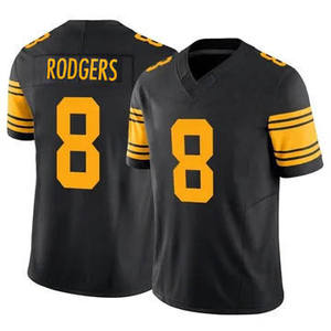 เสื้อฟุตบอลย้อนยุคปี 2025 แบบเย็บติด สำหรับผู้ชาย ลายดีเค เม็ตคาล์ฟ ที.เจ. วัตต์ แอรอน ร็อดเจอร์ส ไซส์ S-3XL - Product Image 3