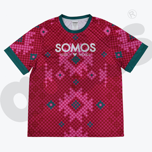 Camiseta de Fútbol para Hombre 2526 Personalizada con Nombre de Equipo, Manga Corta, Transpirable, Antibacteriana, 100% Poliéster - Product Image 2