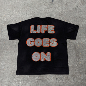 เสื้อยืดโอเวอร์ไซส์สไตล์วินเทจ Y2K พิมพ์ลาย DTG น้ำหนัก 300 กรัม ผ้าคอตตอน 100% ซักย้อมสีแบบแอซิดวอช สำหรับผู้ชาย - Product Image 2