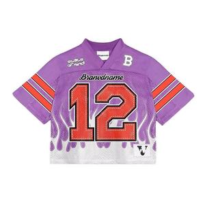 เสื้ออเมริกันฟุตบอลแบบซับลิเมชั่นสุดเท่ ปี 2025  ปรับแต่งได้เต็มที่ พร้อมบริการปักชื่อ สำหรับผู้ชาย - Product Image 5