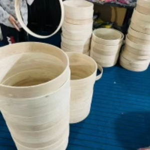 Cheap <b>Percussion</b> Pakistani Drum Hoops Dark Red Drum Hoop Snare Drum for Willow Wood Drum Hoop with Sheepskin Head High quality - Product Image 2