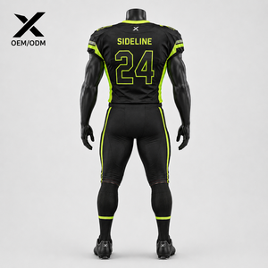 Tenues de football américain personnalisées X Sports City, équipement de bord de terrain, ensemble personnalisé, vêtements de sport performants à séchage rapide pour tous les âges - Product Image 2