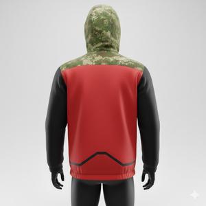 Chaqueta de Caza con Camuflaje de Animales de la Selva, Hecha a Medida, Transpirable, Ligera, Cómoda, con Cierre - Product Image 5