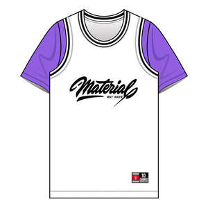 เสื้อบาสเก็ตบอลแบบซับลิเมชั่นเต็มตัวสำหรับทุกเพศ ชุดเสื้อและกางเกงแบบกลับด้านได้ ชุดยูนิฟอร์มทีมแบบสั่งทำพิเศษ ระบายอากาศได้ดี ซับเหงื่อ - Product Image 4