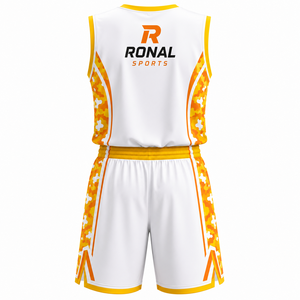 Uniforme de Baloncesto Deportivo Nuevo al por Mayor con Logotipo Personalizado Impreso, Calidad Premium, Último Estilo, Uniforme Totalmente Personalizado - Product Image 2