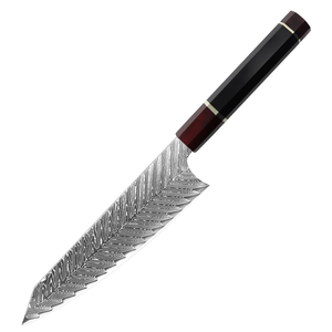Custom Damascus Steel Chef <b>Knife</b> Wood Handle Razor <b>Sharp</b> <b>Kitchen</b> Cooking <b>Knife</b> Factory Direct Supplier - Product Image 1
