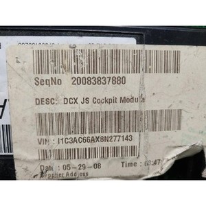ECUs y Módulos de Computación Usados Sebring 20083837880 - Product Image 4
