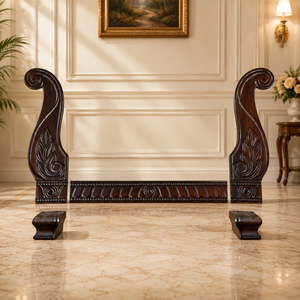 Custom Upholstered <b>Sofa</b> Solid <b>Wood</b> Front <b>Frame</b> Decorative Side Panels Exposed <b>Wood</b> Furniture Components Factory Direct - Product Image 2