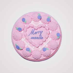 Base de maquillaje en cojín coreana Merimongde Happy Your Day Cushion 01 Ivory, base de maquillaje en cojín con efecto luminoso, cosméticos, base de maquillaje. - Product Image 6
