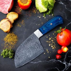 Ensemble complet de couteaux de cuisine avec lames en acier inoxydable durables, manches ergonomiques pour couper la viande et hacher les légumes - Product Image 4