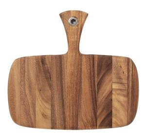 Grande planche à découper rectangulaire traditionnelle en bois avec poignée en bois, matériau durable, compatible lave-vaisselle, épaisseur 1,5 cm - Product Image 2