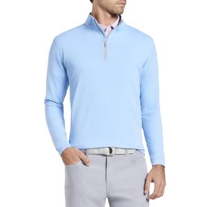 เสื้อฮู้ดผู้ชายแบบซิปครึ่งตัวสำหรับฤดูหนาว ขายส่ง พิมพ์ลายดิจิทัล โลโก้สั่งทำ ผ้าฟลีซ กันน้ำ ทรงโอเวอร์ไซส์ - Product Image 1