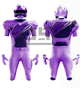 Uniforme de Fútbol Americano de Alto Rendimiento, Jersey Deportivo Personalizado, Pantalones Cortos de Manga Corta, Tejido Transpirable de Secado Rápido, para Prácticas Diarias y Partidos - Product Image 6