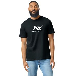 Camiseta Básica Informal para Hombre, Tejido de Algodón Transpirable, Manga Corta, Cuello Redondo, Cómoda para el Día a Día, para Gimnasio, Correr y Ocio - Product Image 1