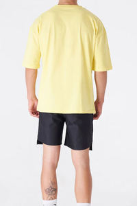 Camiseta de Manga Larga para Hombre, Estilo Urbano Holgado, Jersey Digital Sólido, Cuello Redondo, Algodón, Moda Urbana, Uso Diario - Product Image 2