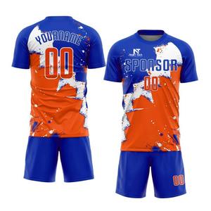 Ropa Deportiva Cómoda, Uniforme de Fútbol para Hombre, 100% Poliéster, Uniforme de Fútbol Personalizado para Hombre - Product Image 1