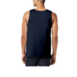 BD Hommes Coton Slim Fit Débardeur avec Cuillère Cou Côtes Conception Personnalisée Blanc-Vente en Gros - Product Image 6