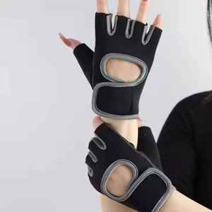 Men and Women's Anti-Slip PU Gym <b>Gloves</b> for <b>Weight</b> Lifting Workout Exercise <b>Training</b> Fitness Bodybuilding - Product Image 3