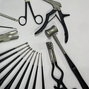 Juego de Instrumentos Quirúrgicos de Acero Inoxidable Médico: Kerrison Rongeurs, Curetas, Martillos y Retractores para Laminectomía de Columna Vertebral - Product Image 2