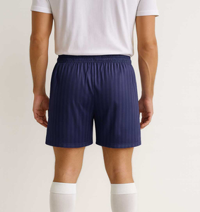 Men's Navy Blue Quick Dry <b>Elastic</b> Waist Shorts Casual Sport Wea - Product Image 6