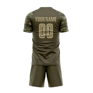Personalizable 100% Poly Hombres Fútbol Jersey Jóvenes Niños Equipo Uniformes Nombre Logo OEM Servicio Sólido Corte Automatizado para Hombres Mujeres - Product Image 6