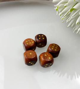 Dados de Madera de Grado Comercial, Dados Poliédricos Profesionales de Madera para Juegos de Rol, Suministro de Accesorios de Juego al por Mayor - Product Image 5