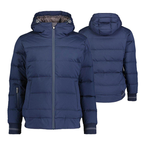 Veste matelassée en toile coupe-vent, dernière conception, prix de gros, respirante, séchage rapide, style urbain, personnalisable en usine - Product Image 2