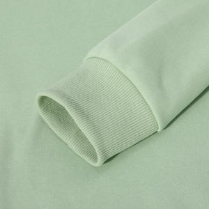Sudadera de Cuello Redondo de Color Sólido Lavado para Hombre, Manga Larga, Tallas Grandes M-5XL, 320G - Product Image 2