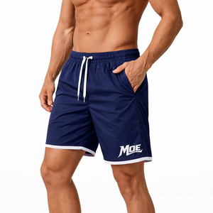 Pantalones Cortos Deportivos para Hombre, de Secado Rápido, Ligeros, con Cordón en la Cintura, Ropa Deportiva de Alto Rendimiento, Producción de Fábrica OEM - Product Image 6