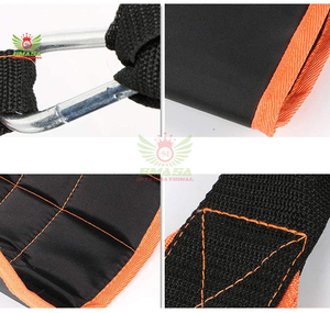 สายรัดหน้าท้องแบบปรับได้ ทำจากนีโอพรีน ทนทาน กันลื่น น้ำหนักเบา สำหรับบาร์โหน - Product Image 4