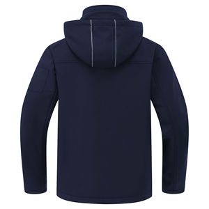 Chaqueta softshell ligera personalizada para hombre, impermeable, transpirable, cortavientos, para actividades al aire libre, elegante, cálida, para senderismo, trekking y esquí. - Product Image 6