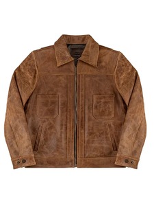 Yellowstone Work Tan Leather <b>Jacket</b> - Product Image 1