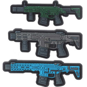 Patch brodé personnalisé en feutre éco-responsable avec sequins en caoutchouc et crâne, à thermocoller, pour accessoires vestimentaires - Product Image 6