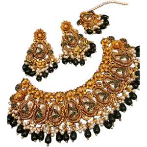 Juegos de Joyería de Lujo Chapados en Oro para Mujer, Conjunto de Collar y Aretes para Boda, Personalizados OEM ODM - Product Image 1