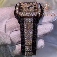 Montre mécanique automatique ronde de luxe en acier inoxydable avec cadran en verre de haute qualité pour homme, 41 mm, analogique, en solde