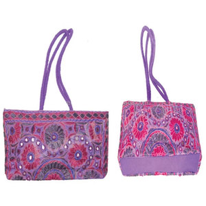 Indian Ethnic Hand <b>Bag</b> Traditional Embroidered <b>Boho</b> Tote Purse Handmade Vintage Tribal Shoulder <b>Bag</b> Colorful Cultural Fashion - Product Image 1