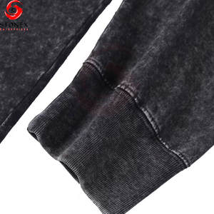 Camisas de Manga Larga para Hombre, 100% Algodón, Estilo Vintage, Transpirables, Ecológicas, con Logotipo Personalizado Impreso, Lavado Ácido, Talla Grande, Venta al Por Mayor - Product Image 4