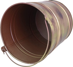 Pot de table de seau de fleur de patine pour la personnalisation de jardin et de décoration à la maison - Product Image 3