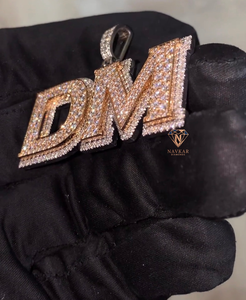 Oferta Especial: Colgante de Moissanita Estilo Hip Hop, Plata 925 Bañada en Oro, Diamantes VVS, Joyería Iced Out, Disponible Directo de Fábrica a Buen Precio - Product Image 5