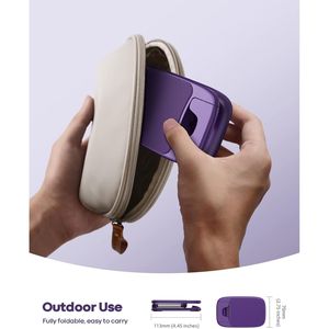 Support de téléphone portable violet foncé pour bureau – Accessoire de bureau indispensable pour iPhone 17 15 – Excellent cadeau - Product Image 3