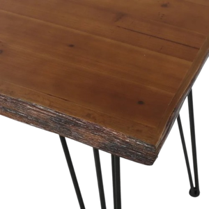 Meilleure table à manger en bois de teck de qualité pour le café de restaurant et la fabrication de meubles de salle à manger en Indonésie - Product Image 2