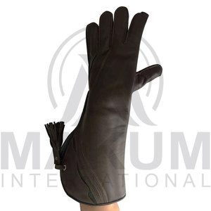 Gants de fauconnerie en cuir souple, respirants et confortables pour la chasse en plein air - Product Image 2