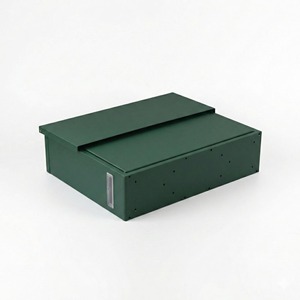 Boîte aux lettres miniature décorative en acier pour jardin extérieur moderne, à fixer au mur avec serrure sécurisée, pour lettres et journaux, installation facile - Product Image 4