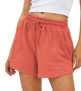 Shorts Deportivos Casuales de Verano para Mujer, con Bolsillo, Logotipo Personalizado, para Entrenamiento, Gimnasio, Secado Rápido y Transpirables - Product Image 1