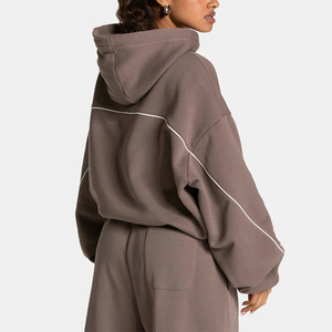 Survêtements d'hiver pour femmes en coton 100% de haute qualité, fabriqués par des professionnels, design personnalisable, meilleur prix - Product Image 4