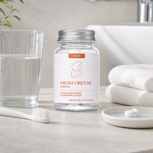 [FROM OREUM] Caja de Suscripción con Selección de Cuidado Bucal, Pasta Dental Sólida con Sabor a Mandarina de Jeju para Curadores - Product Image 4