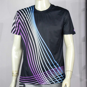 Camisetas Deportivas Ligeras de Secado Rápido, Sublimadas, Transpirables, con Diseño Personalizado, 100% Poliéster, Cuello Redondo, Logotipo y Nombre del Equipo Personalizados, Fútbol - Product Image 2