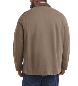 Chaqueta de Trabajo de Lona Resistente Personalizada para Hombre, Chaqueta de Invierno Transpirable de Alta Calidad para Mecánicos con Decoración Bordada - Product Image 2