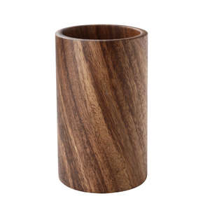 Export Quality Wooden Pen Stand Pencil Holder for Office <b>Desk</b> Storage Organizer <b>Compact</b> Space Saving Design Available For Sale - Product Image 3